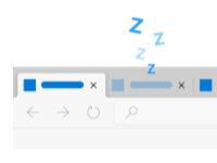 Sleepy tabs in MS Edge